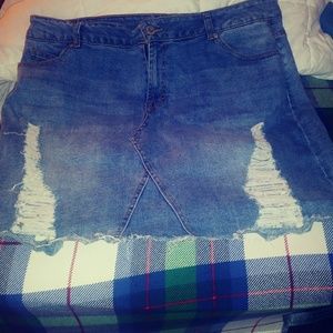 Jean skirt